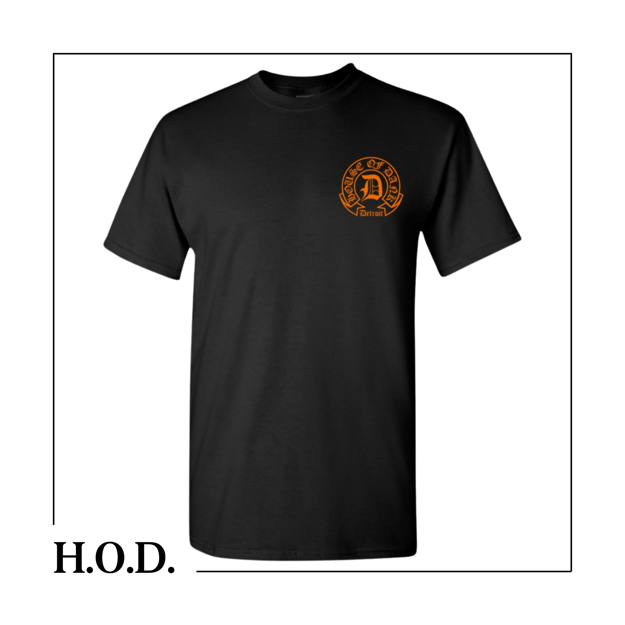 Photograph of product: H.O.D. Black Tigers 313 Short Sleeve Tee 2XL