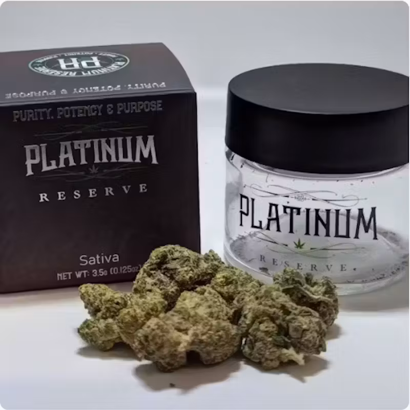 Photograph of product: Platinum Reserve | Ghost Train Mimosa | 3.5g