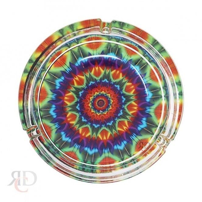 Photograph of product: Ashtray | Illusion Glow-in-the-Dark
