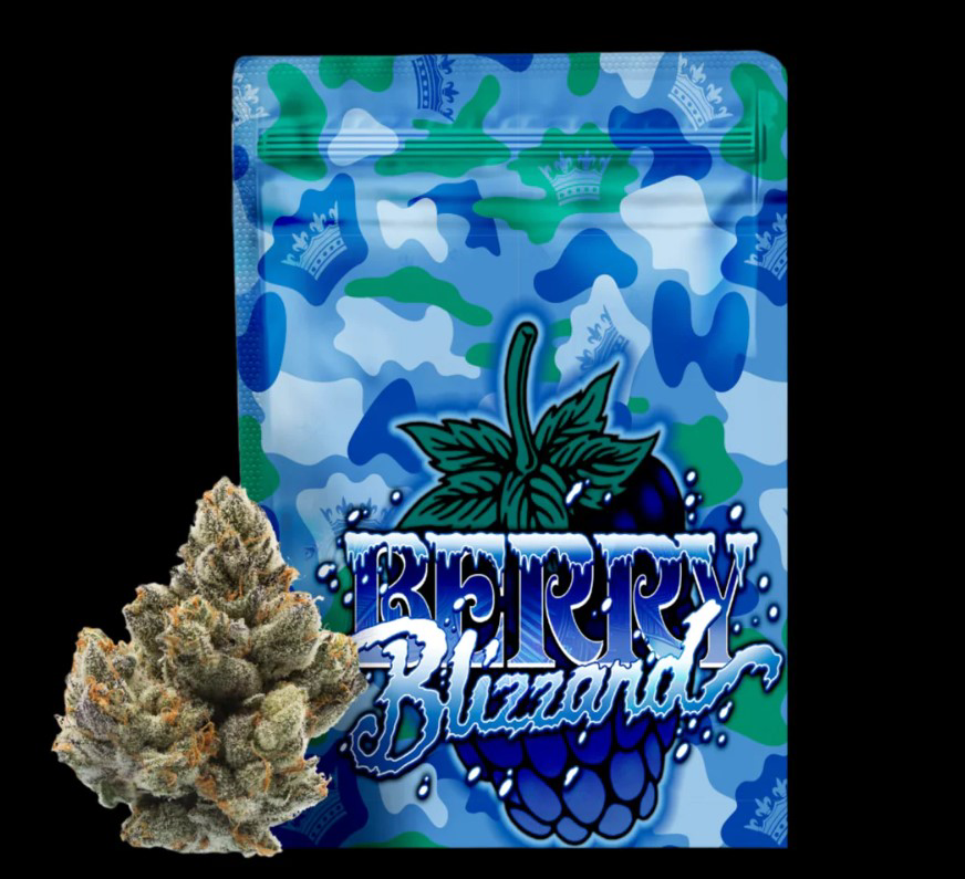 Photograph of product: Berry Blizzard - Glitter Bomb Flower - 28g