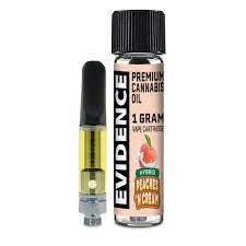 Photograph of product: Peaches & Cream 1g Cart - 