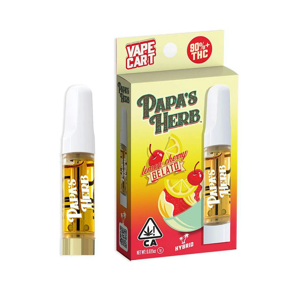 Photograph of product: Lemon Cherry Gelato | Distillate Cart | 1g