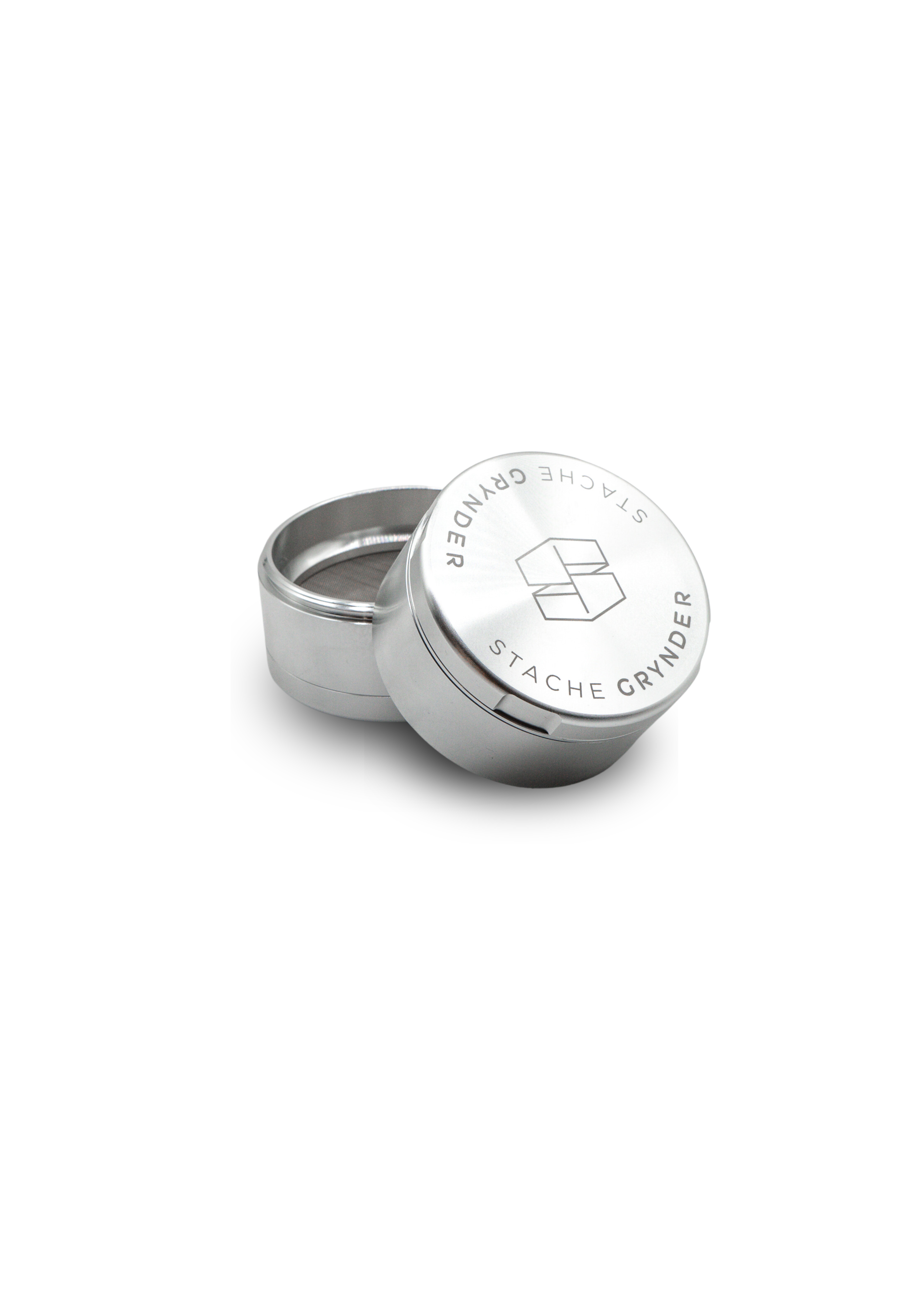 Photograph of product: BIG Grynder 4pc - Silver