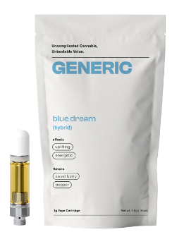 Photograph of product: Cartridge - Generic - Blue Dream (SH) - 1g