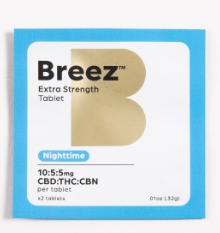 Photograph of product: Nighttime | Tablets | 2pk | 2:1:1 CBD:TH-oui:CBN