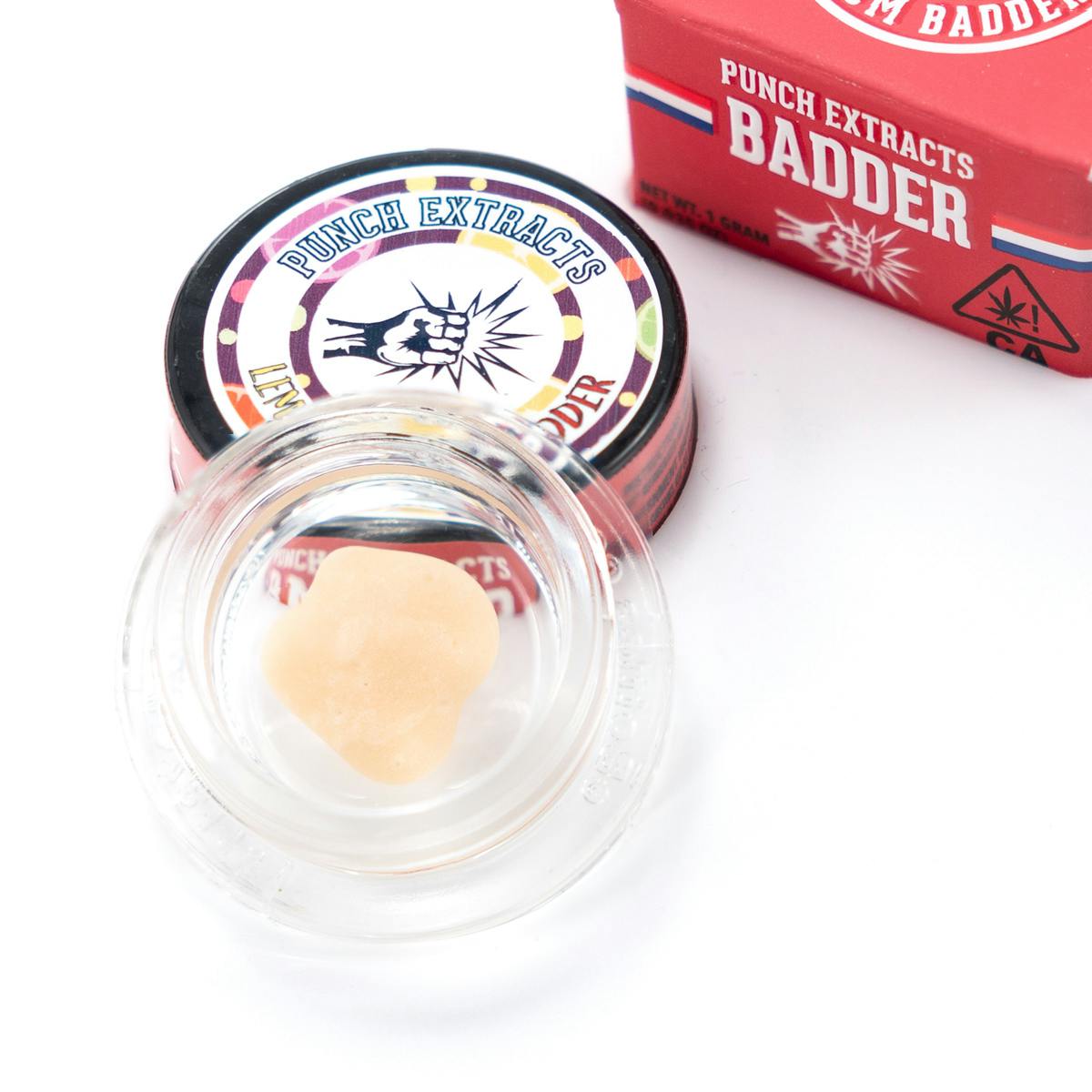 Photograph of product: Punch BHO Badder Lemon Skittlez