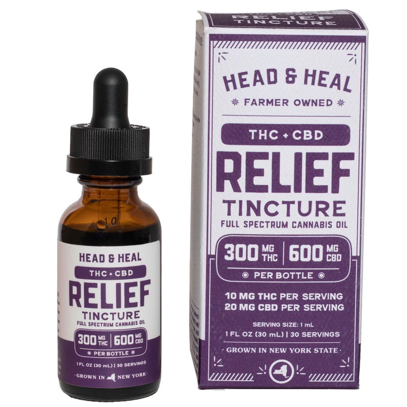 Photograph of product: Head & Heal - Relief - 300mg Tincture