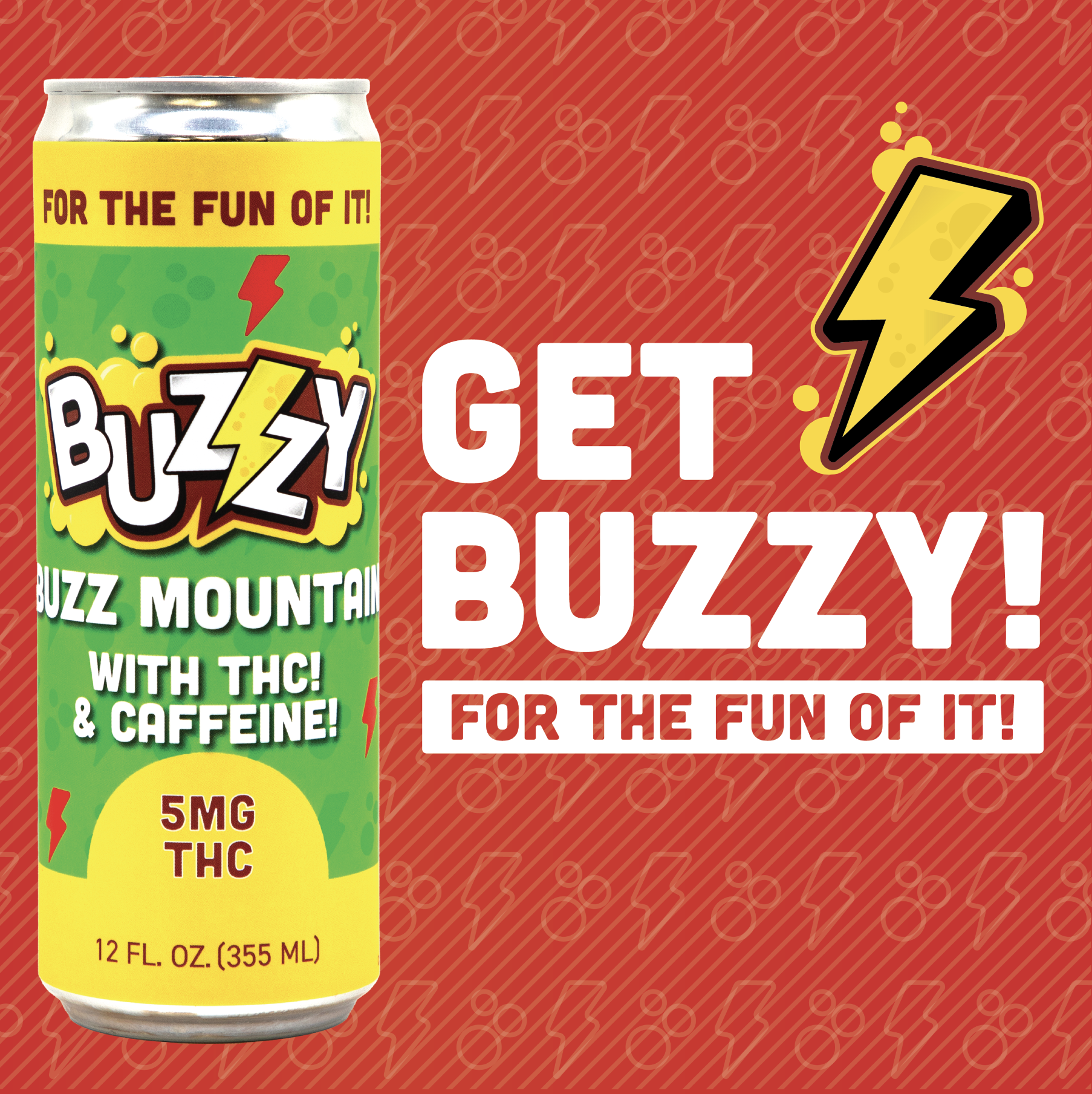 Photograph of product: Buzzy | Buzz Mountain Soda [5mg]