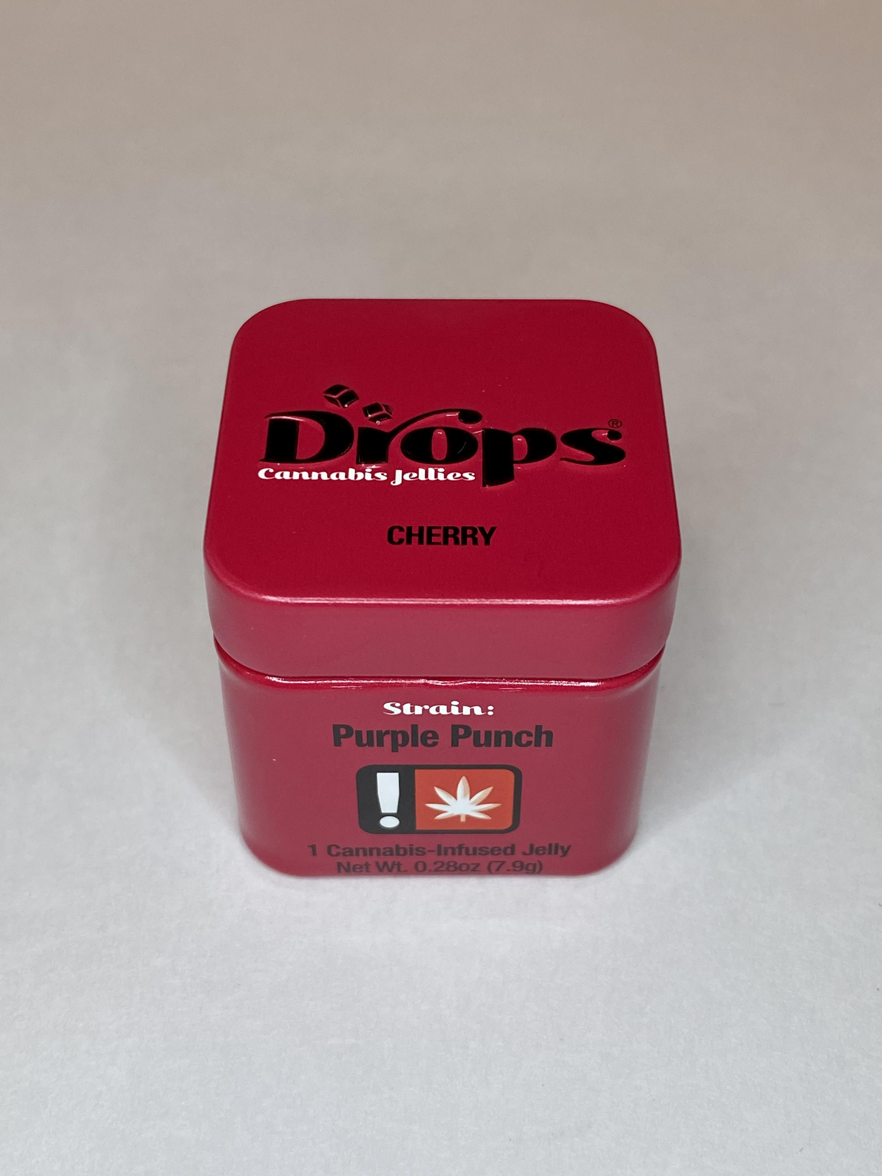 Photograph of product: Drops 100mg Cherry Single