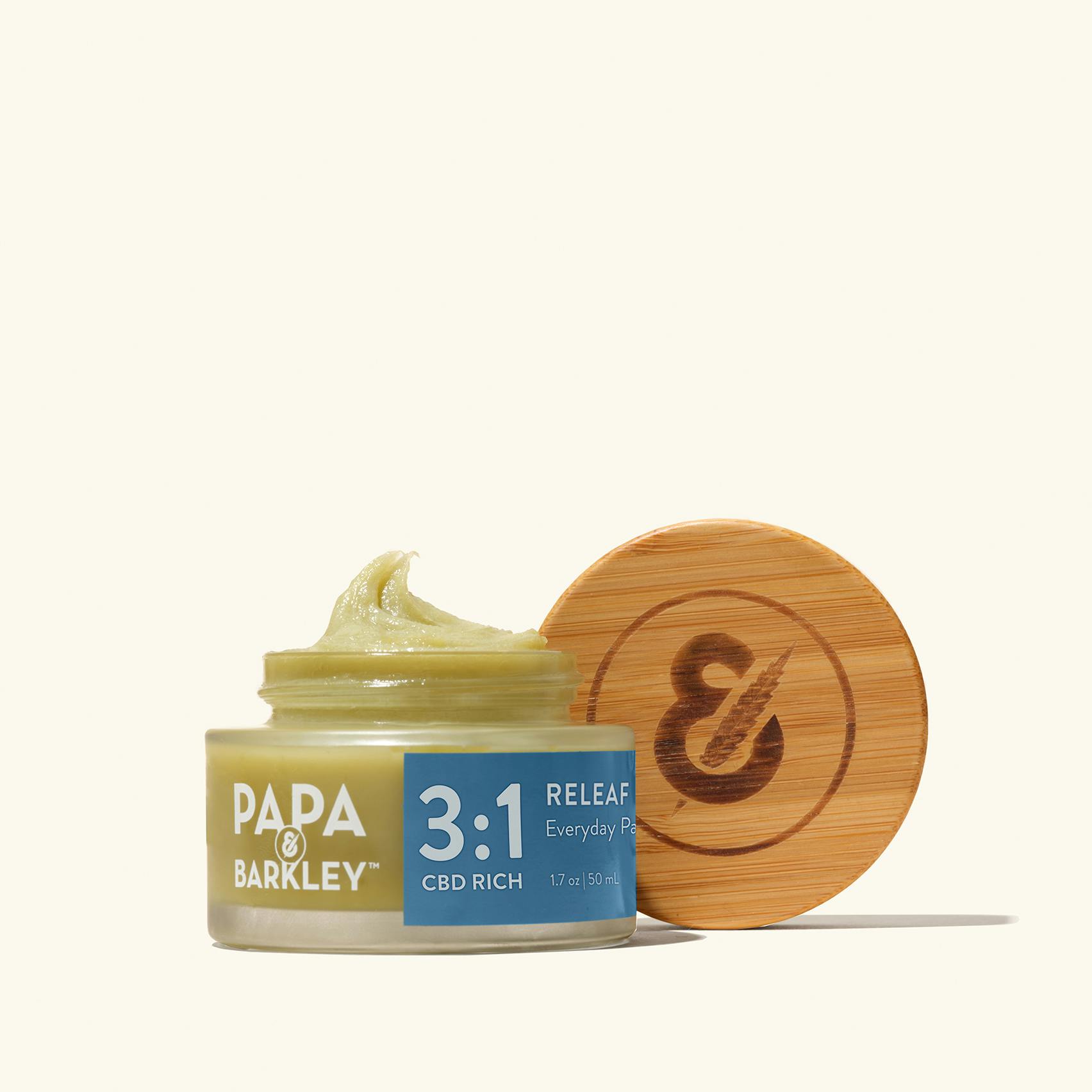 Photograph of product: PAPA & BARKLEY - RELEAF BALM (CBD RICH) - 3:1 CBD:TH-oui - 50ML