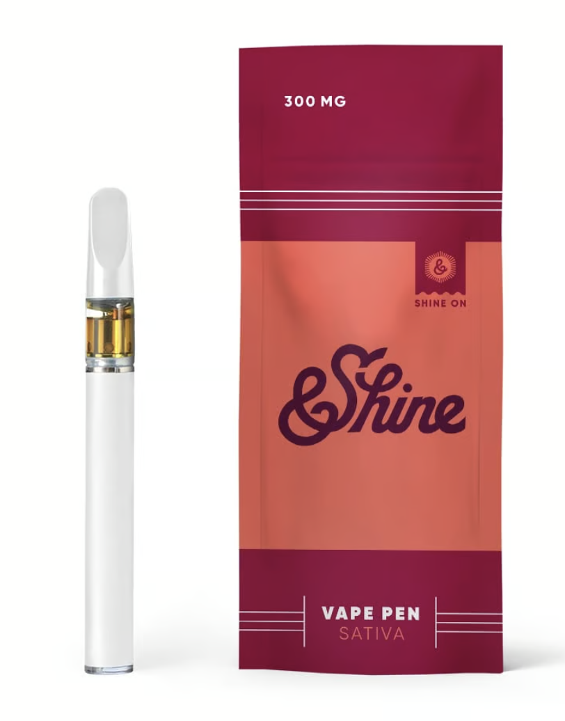 Photograph of product: &SHINE GREEN CRACK DISPOSABLE .3G
