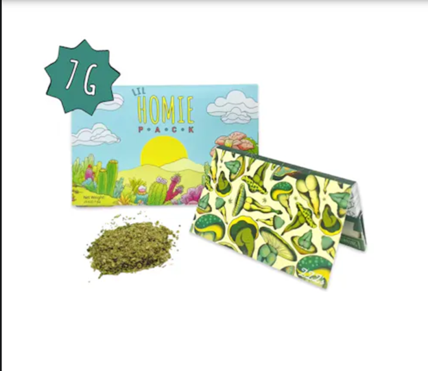 Photograph of product: Wedding Cake Lil Homie Pack Zzz's Ground Flower - 7g