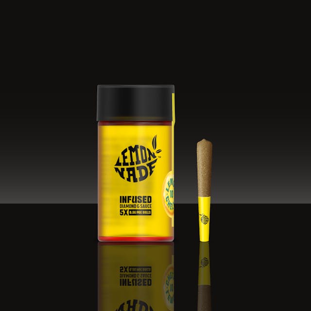 Photograph of product: Lemonchello 10 Infused Joints 5pk 2.5g - 