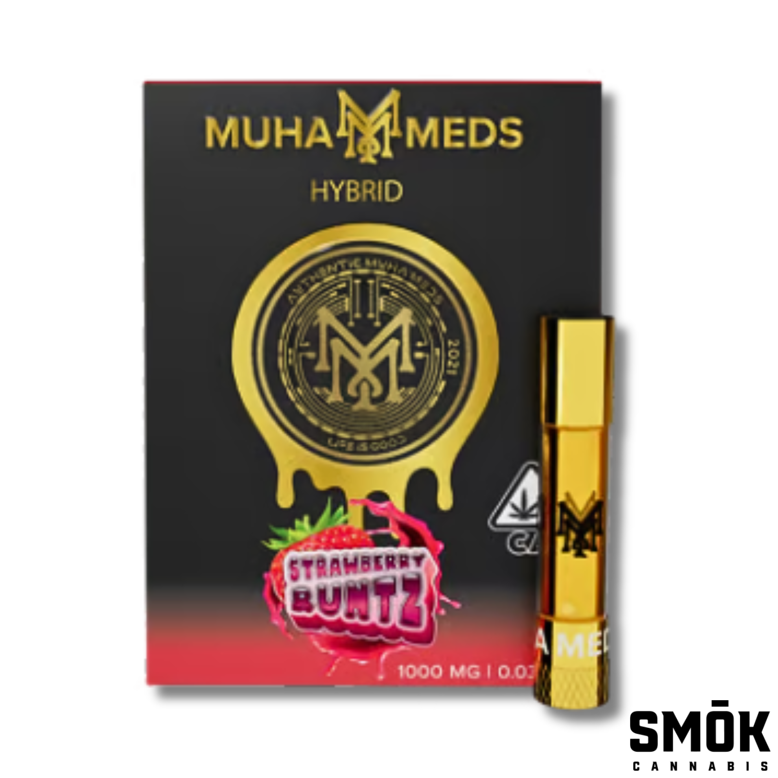 Photograph of product: Muha Meds Cart Hybrid Strawberry Runtz