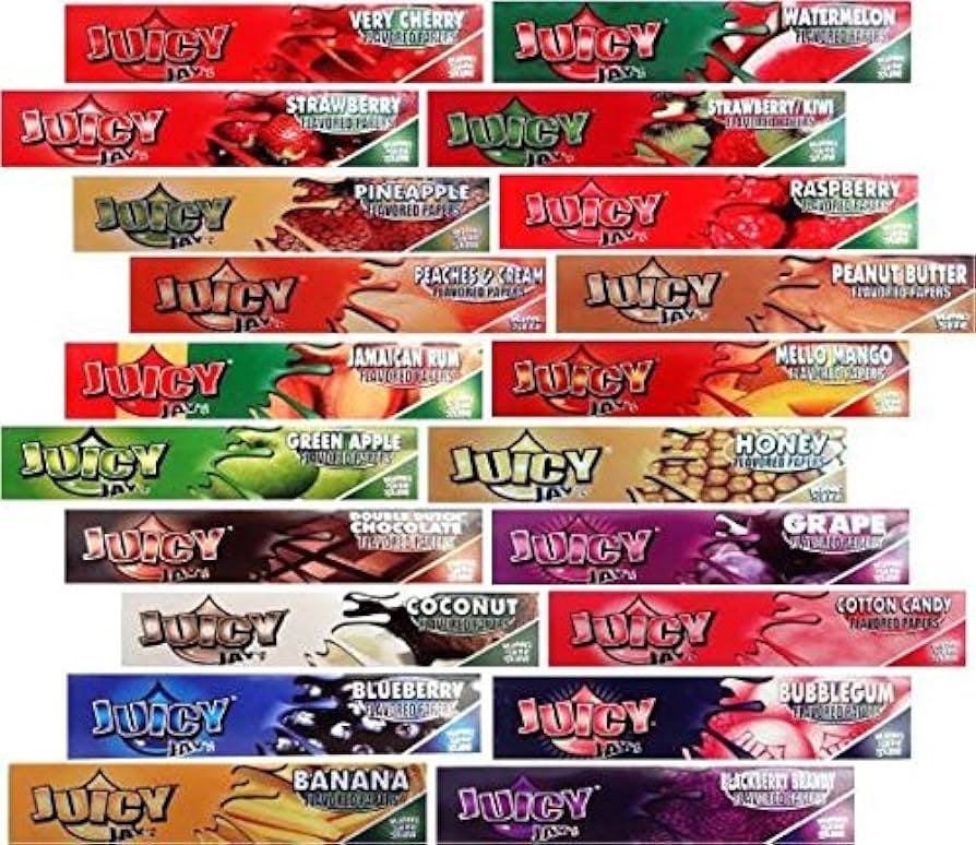 Photograph of product: Juicy Jays Flavored Rolling Papers