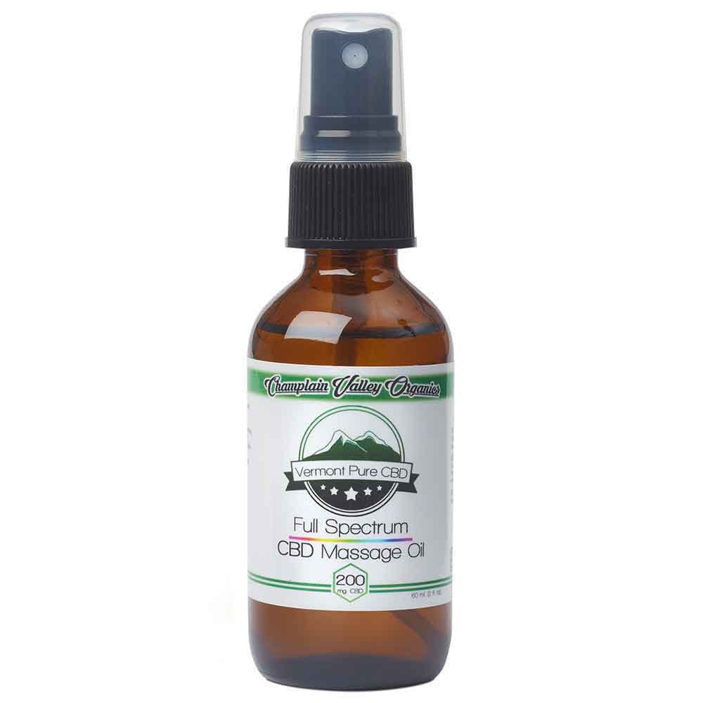 Photograph of product: Vermont Pure CBD | WCP Massage Oil 500mg