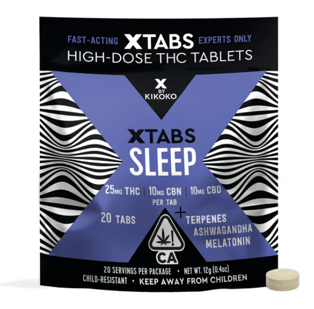 Photograph of product: XTABS SLEEP [I] 20PK (CBD/CBN) - 500 MG