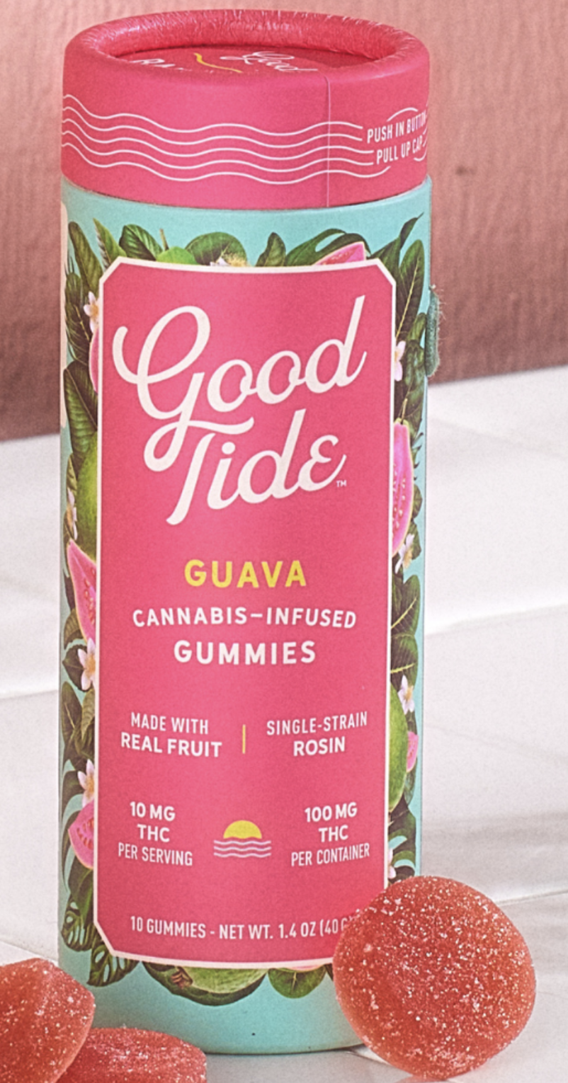 Photograph of product: Good Tide | Guava | Rosin Infused | 100mg
