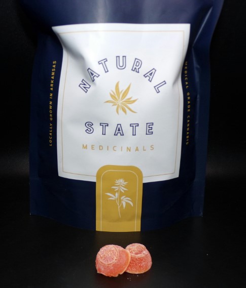 Photograph of product: 2000mg Passion Fruit Mango Margarita - Hybrid (NSM) - Gummy