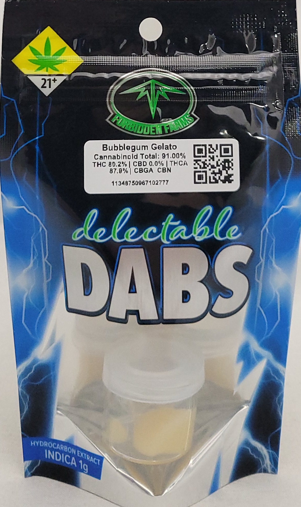 Photograph of product: Bubble Gum Gelato | 1g