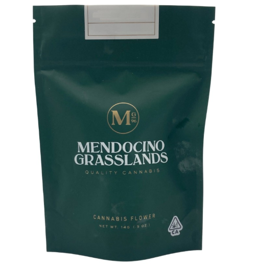 Photograph of product: Mendocino Grassland | Wedding cake | Sungrown Flower | 1/2oz - 14g