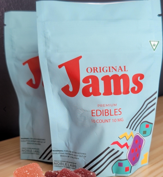 Photograph of product: JAMS | 100mg | Tropical Thunder (Fast Acting)