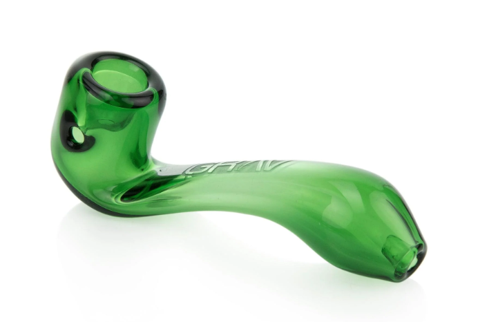 Photograph of product: Grav | Mini Sherlock Pipe | Green