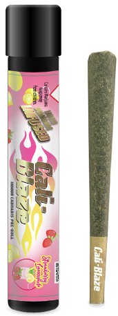 Photograph of product: Cali Blaze - Strawberry Lemonade - Infused Preroll