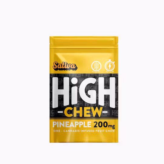 Photograph of product: High Chew - Pineapple - 200mg