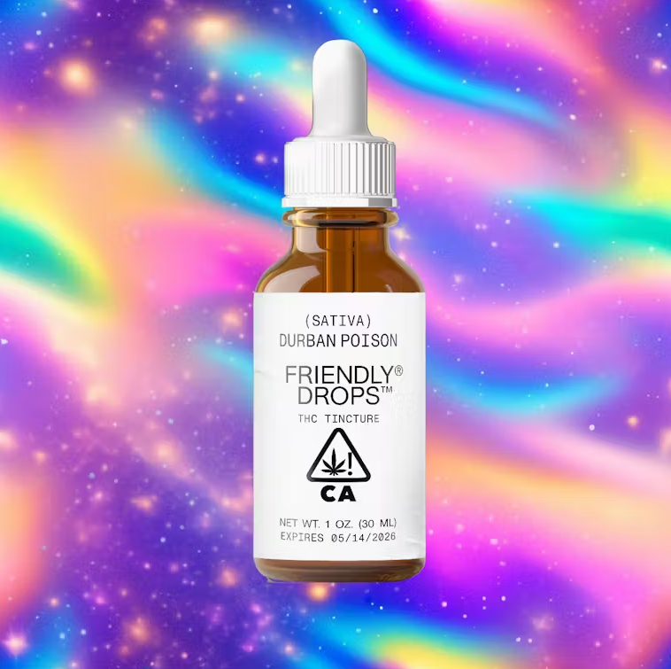 Photograph of product: Durban Poison (S) Full Spectrum TINCTURE - Friendly Brand