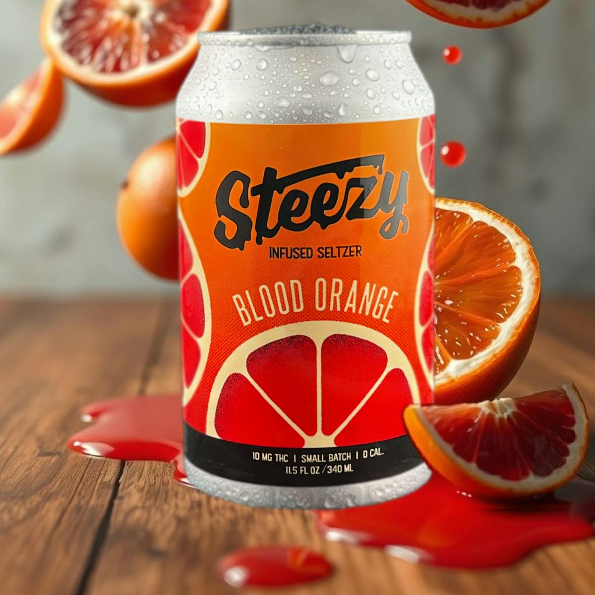 Photograph of product: Blood Orange | 10mg Seltzer - 