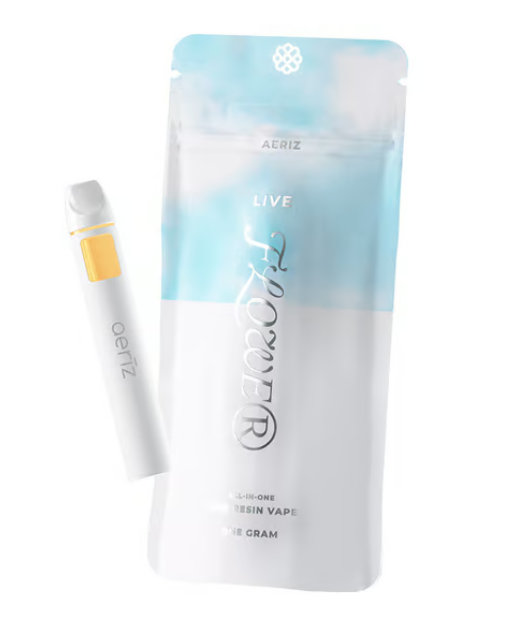 Photograph of product: Aeriz White Widow (S) Live Flower Disposable 0.5g