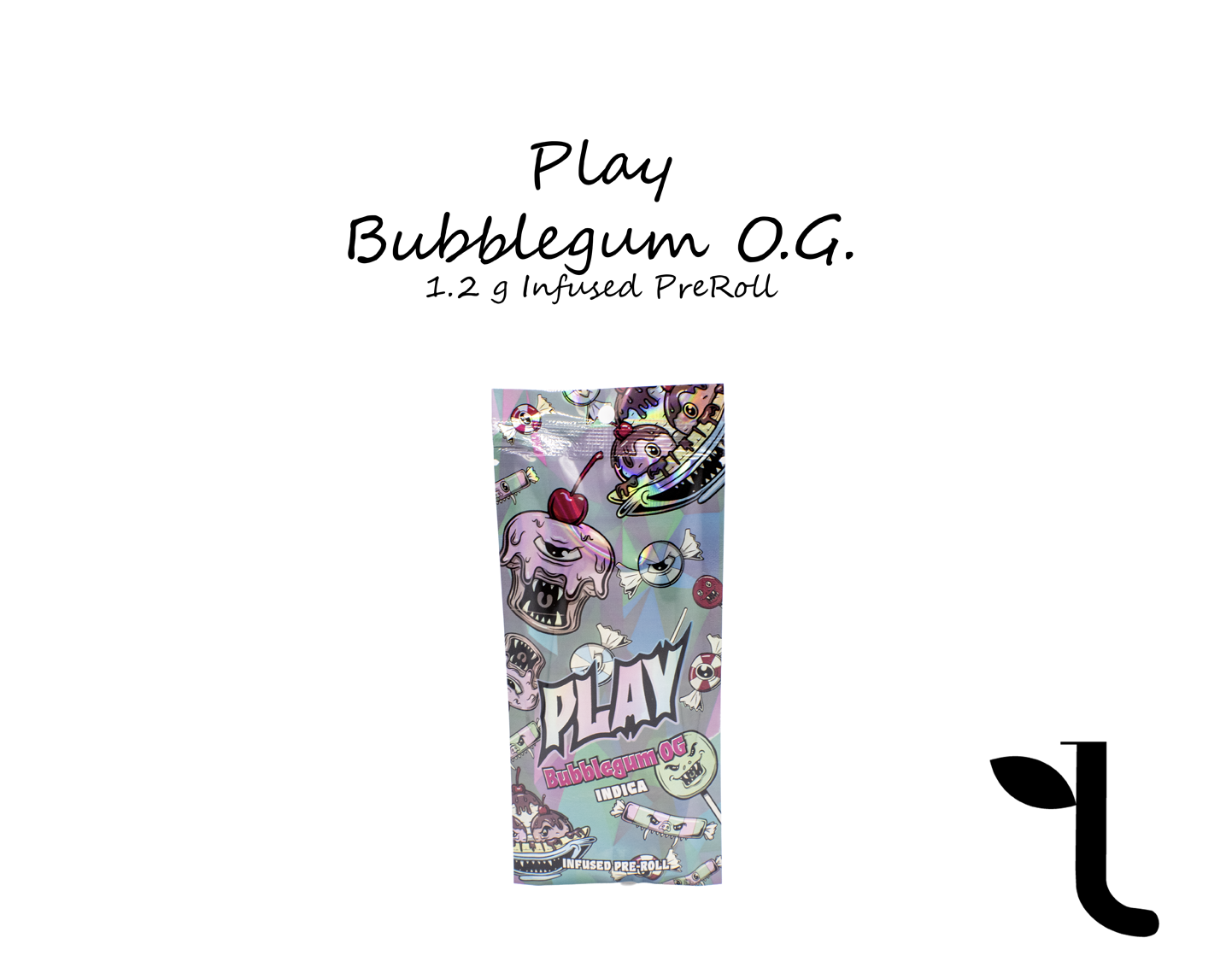 Photograph of product: PLAY | Bubblegum OG | 1.2g Infused Preroll