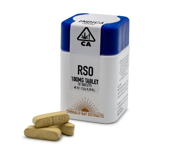 Photograph of product: Private Reserve OG | RSO Tablets  (25mg x 40) - 1000mg - 