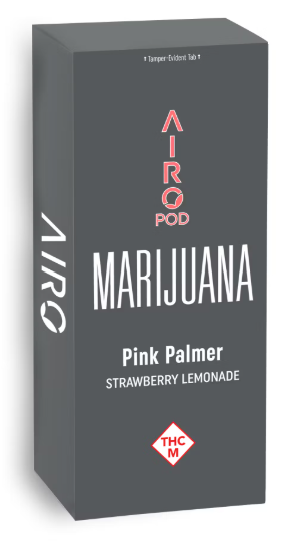 Photograph of product: AIRO | PINK PALMER | POD | 1G | Oui'd