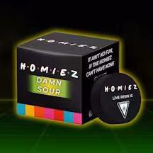 Photograph of product: HOMIEZ | Concentrate | Live Resin | Damn Sour | 1g