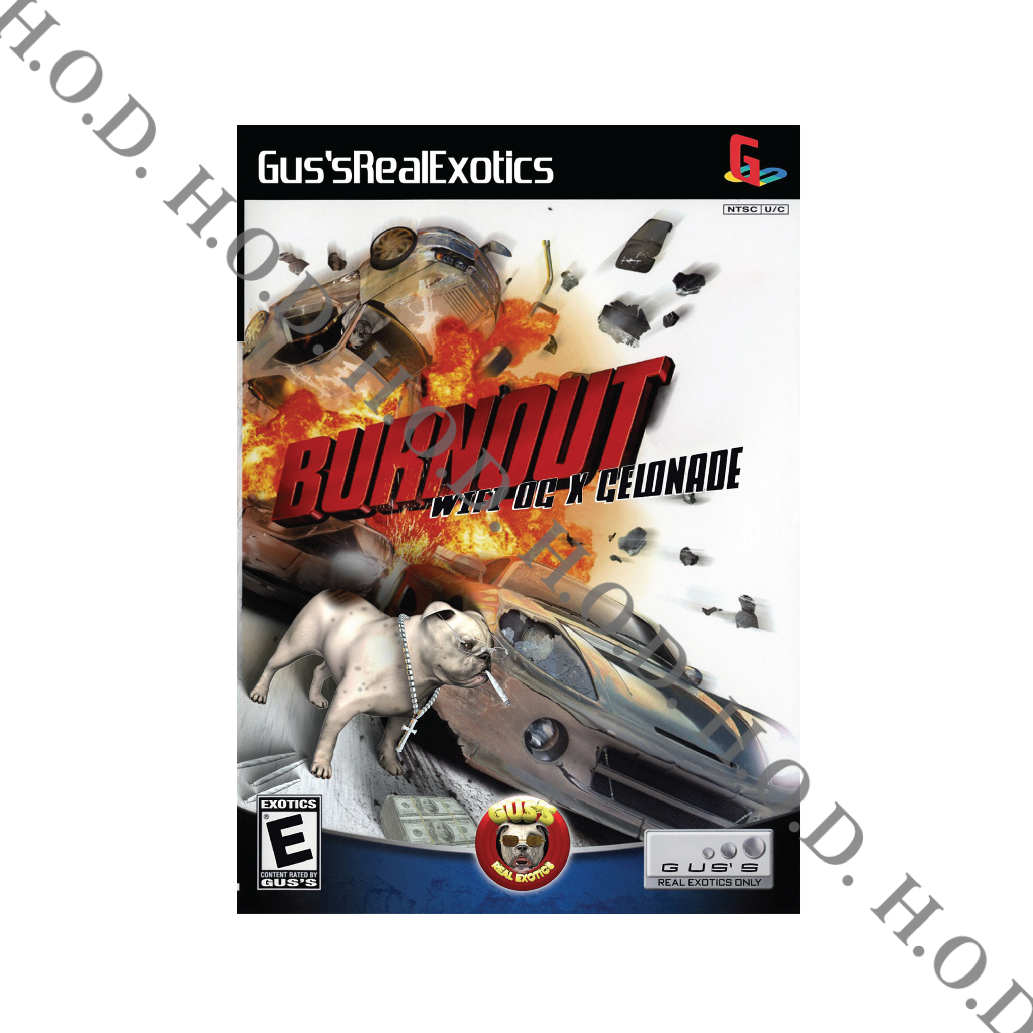 Photograph of product: Gus's Real Exotics Burnout 3.5g