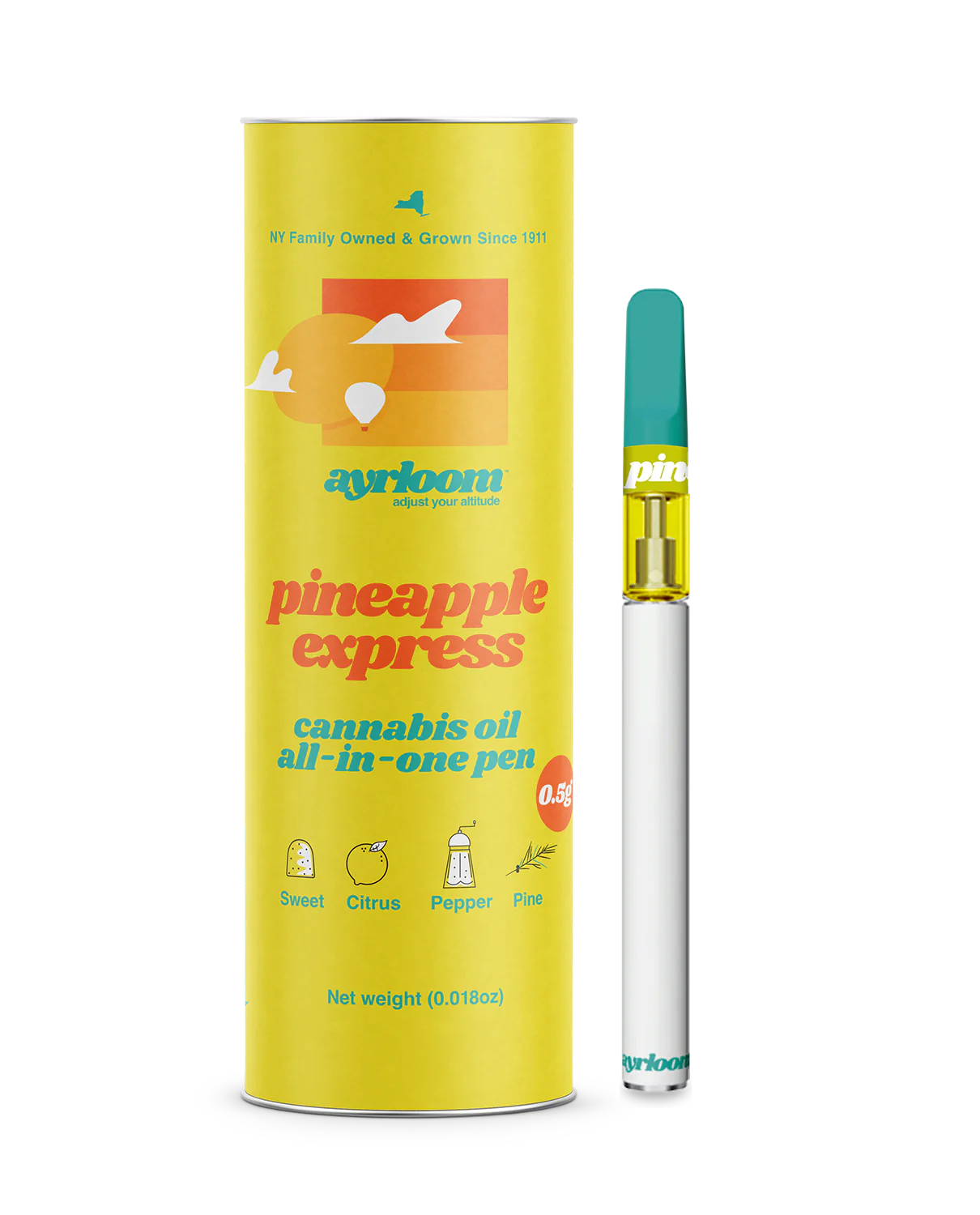 Photograph of product: Ayrloom - Pineapple Express Disposable