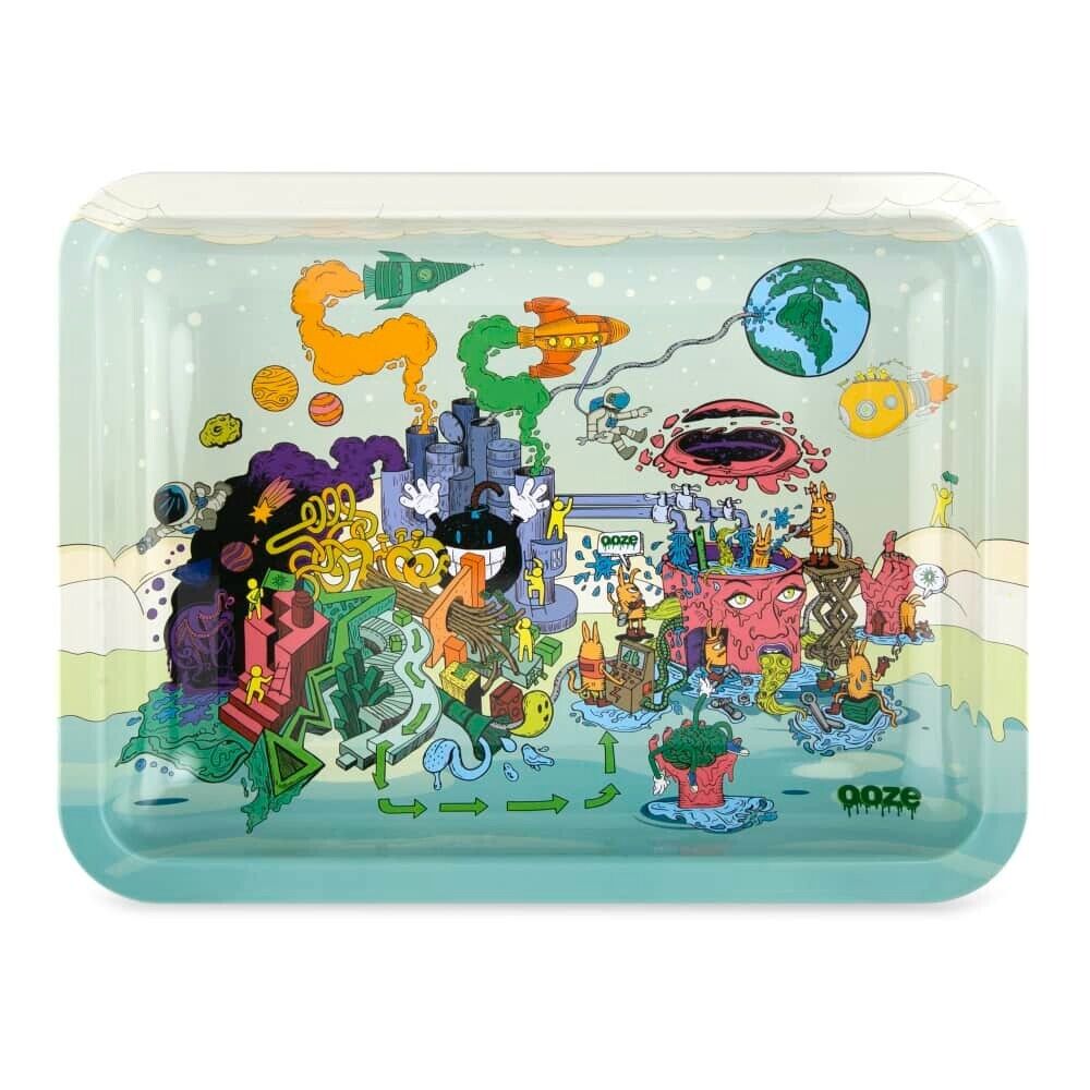 Photograph of product: Ooze Large Rolling Tray (All Colors)