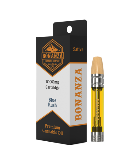 Photograph of product: Bonanza | Blue Kush | 510 Vape Cartridge 1g