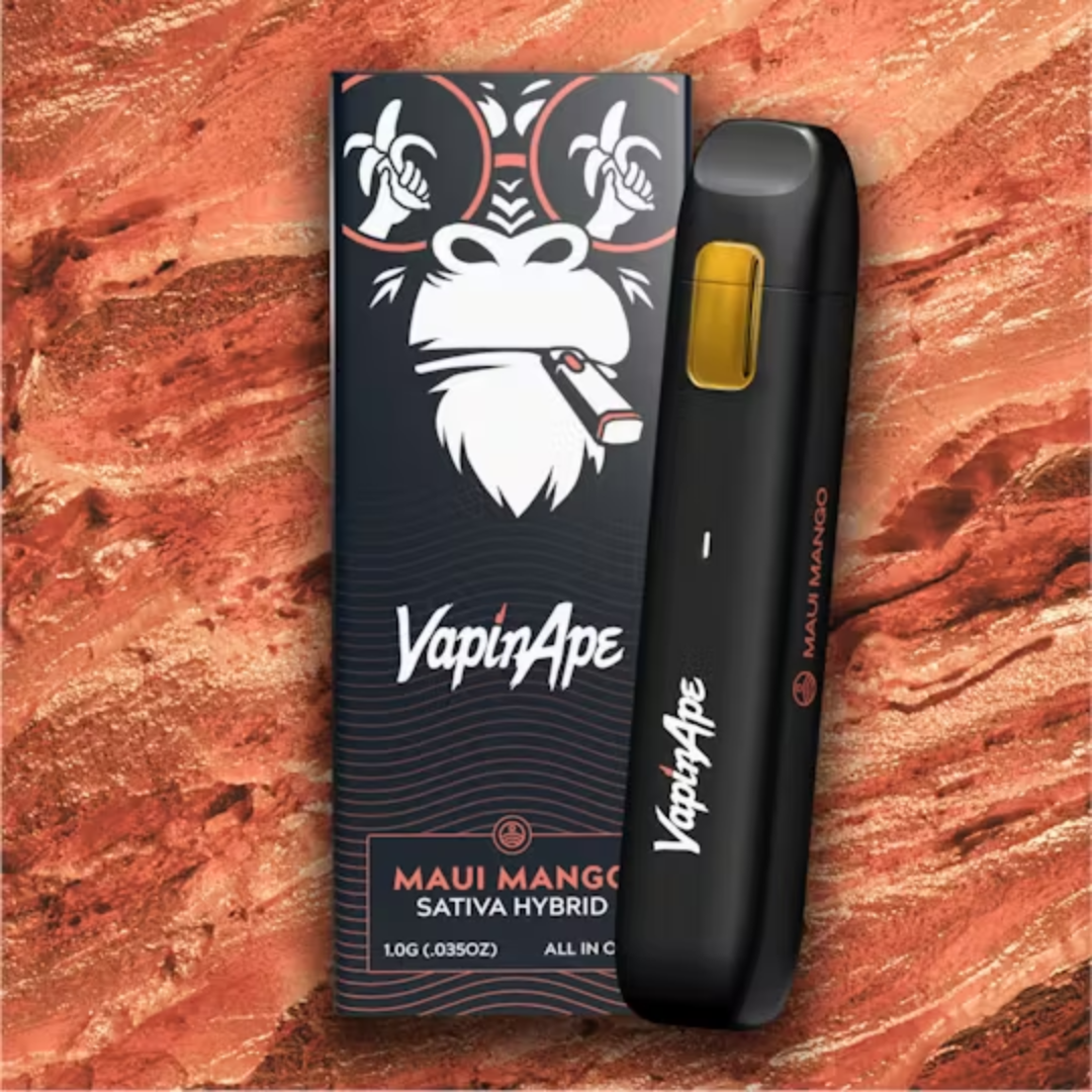 Photograph of product: Vapin Ape - Full Spectrum Dispo - Maui Mango - 1g