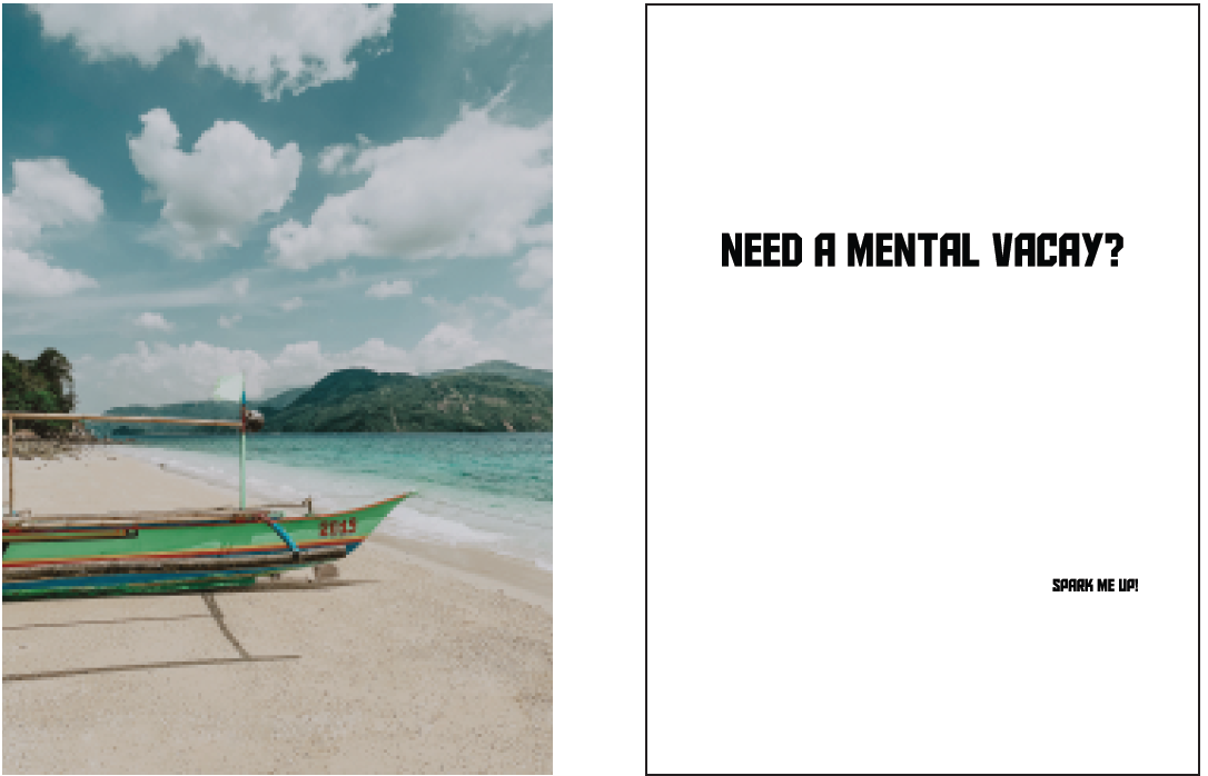 Photograph of product: Highmark-Mental Vacay