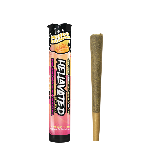 Photograph of product: Mango Dragon | Juicy Stickz | Infused Pre-Roll 1pk | 0.75g