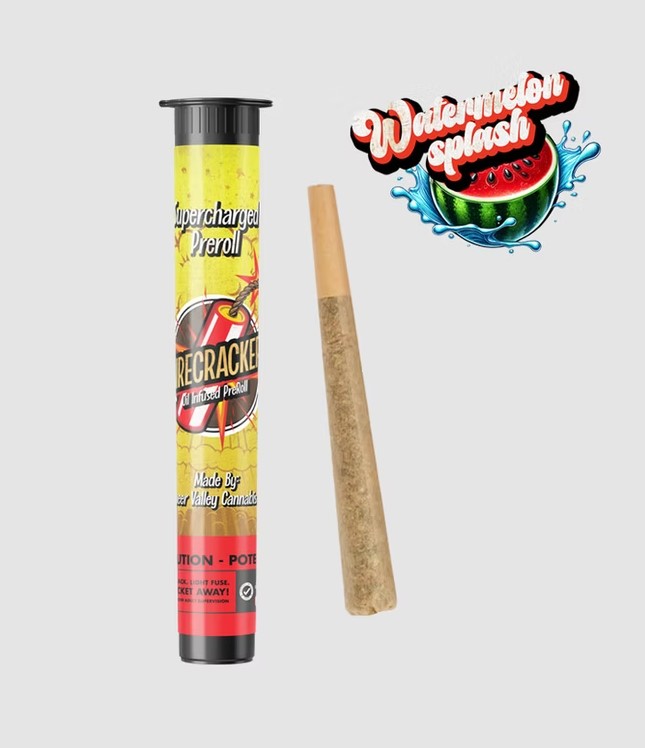 Photograph of product: Watermelon Splash Infused Pre-Roll | 1g - Firecracker