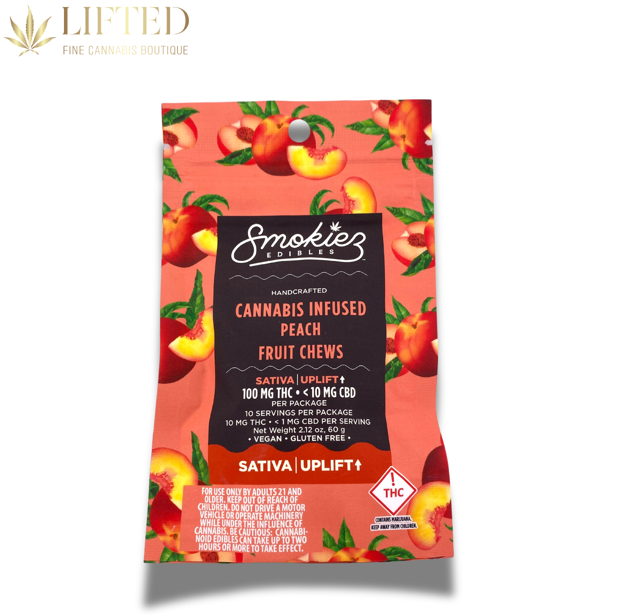 Photograph of product: SMOKIEZ SWEET PEACH