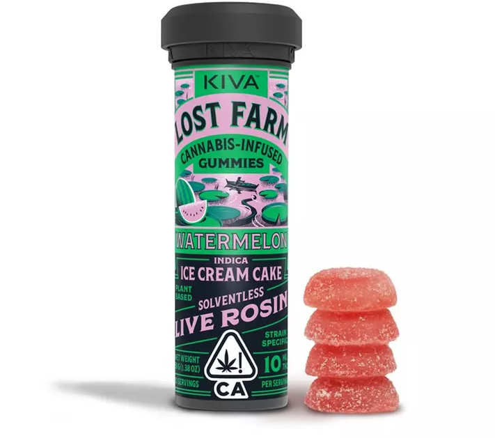 Photograph of product: GUMMIES - LF - WATERMELON - ICE CREAM CAKE