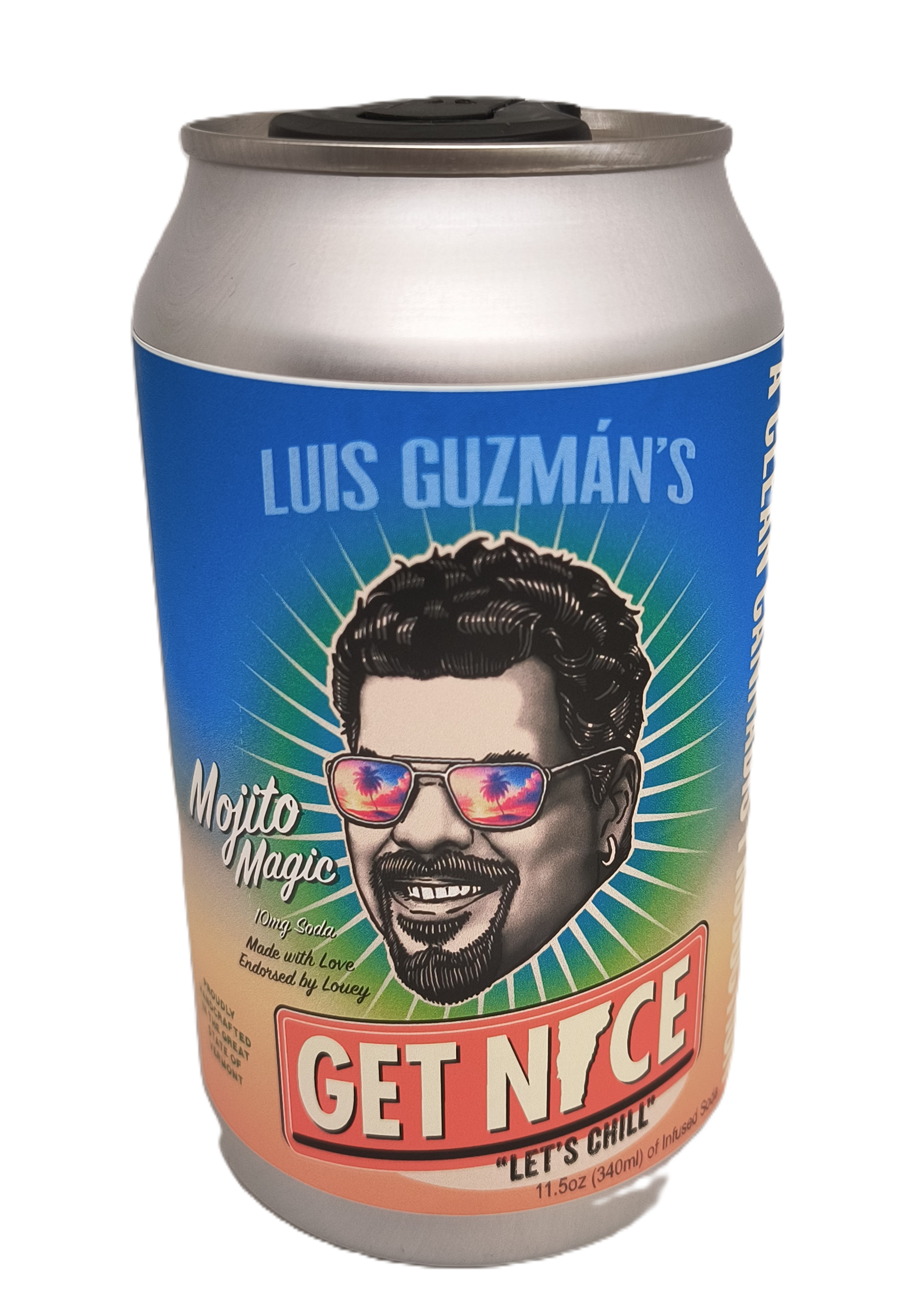 Photograph of product: Mojito Soda | 10mg TH-oui | Luiz Guzman - Get Nice