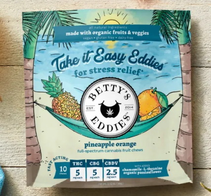Photograph of product: Pineapple Orange Fruit Chew | 10pk