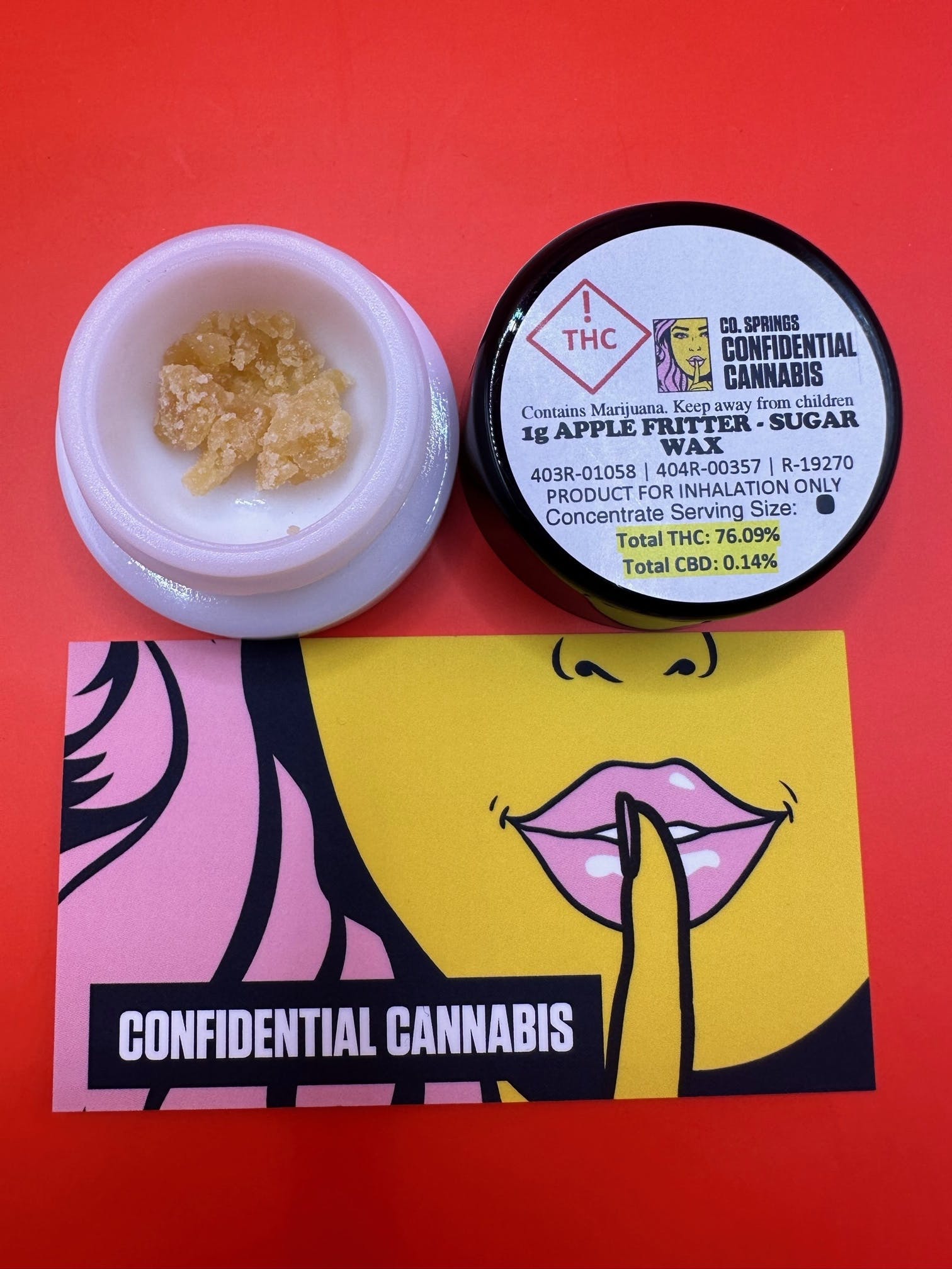 Photograph of product: Apple Fritter 1G Wax