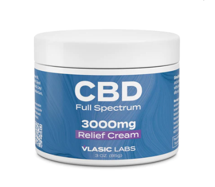 Photograph of Product: Vlasic CBD - CBD Relief Cream - 3000mg